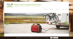 Desktop Screenshot of nekam.at