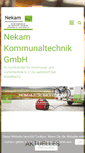 Mobile Screenshot of nekam.at